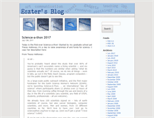 Tablet Screenshot of esztersblog.com